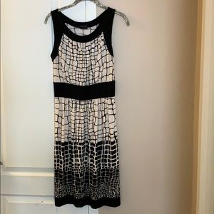 Super Cute Max & Cleo Black & Cream Dress